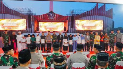 Kapolri Hadiri Doa Bersama Lintas Agama Perayaan HUT ke-79 TNI