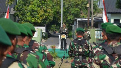 Mojokerto,lensaindo.id – TNI Peringati HUT ke-79, Siap Kawal Suksesi Kepemimpinan Nasional