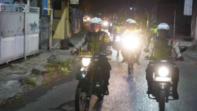 Polres Mojokerto Kota dan Kodim 0815 Gelar Patroli Gabungan Amankan Kamtibmas di Tengah Tahapan Kampanye Pilkada 2024