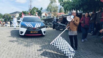KPU Mojokerto Gelar Kirab Maskot Pilkada Serentak 2024, Dorong Masyarakat Berpartisipasi dalam Pemilu