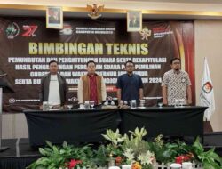 KPU Kabupaten Mojokerto Gelar Bimtek Pemungutan, Penghitungan, dan Rekapitulasi Suara Pilkada 2024