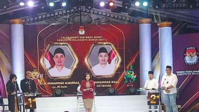 Paslon 02 Mubarok Dapat Dukungan Terbesar Usai Sukses di Debat Perdana Pilbup Mojokerto 2024
