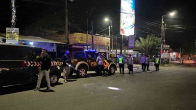 Polres Mojokerto Kota Intensifkan Patroli Malam Minggu untuk Cegah Kriminalitas