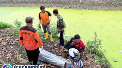 Ngeri!!!, Mayat Mr. X Ditemukan Mengapung di Dam Sungai Desa Sumolawang