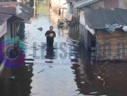 Hujan Deras Mengguyur Kota Mojokerto, Wilayah Cakar Ayam Baru Terendam Air