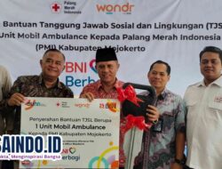 BNI Mojokerto Serahkan Ambulans untuk PMI, Perkuat Layanan Darurat di Kabupaten Mojokerto