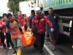 Pengendara Motor Tewas Terlindas Truk di Jalan Raya Jabon, Mojokerto