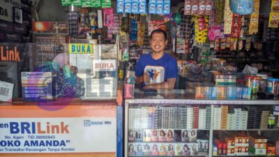 Strategi Ganda, Kombinasi Toko Sembako dan Agen BRILink Dorong Omzet UMKM Mojokerto
