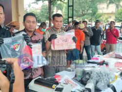 Produksi Uang Palsu di Mojokerto Dibongkar polisi, 403 Juta Upal Siap Edar Berhasil Diamankan