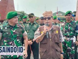 DPW Prabu Satu Nasional Mojokerto Suarakan Dukungan terhadap Revisi UU TNI di Depan Makorem 082/CPYJ