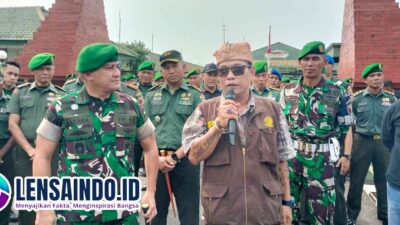 DPW Prabu Satu Nasional Mojokerto Suarakan Dukungan terhadap Revisi UU TNI di Depan Makorem 082/CPYJ
