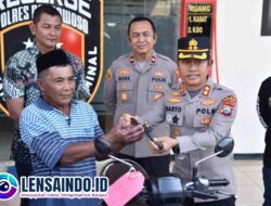 Motor Curian Kembali ke Pelukan Pemilik, Polres Bondowoso Ungkap Sejumlah Kasus Kriminal