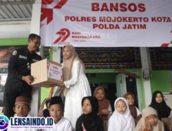 Sambut HUT Bhayangkara ke‑79, Polres Mojokerto Kota Gelar Bakti Sosial