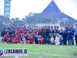Akhmad Luthfi Ramadhani Antar Tim Sepak Bola Kabupaten Mojokerto Lolos 8 Besar Porprov Jatim 2025