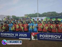 Usai Laga Final Porprov 2025, Akhmad Luthfy Ramadhani Dewan Muda Fraksi PKB Beri hadiah Apresiasi