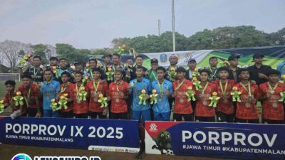 Usai Laga Final Porprov 2025, Akhmad Luthfy Ramadhani Dewan Muda Fraksi PKB Beri hadiah Apresiasi