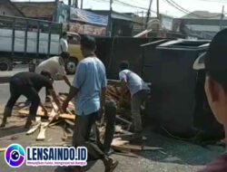 Diduga Truk Jadi Pemicu, Kecelakaan Beruntun Terjadi di Mojokerto