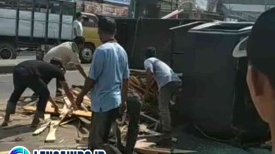 Diduga Truk Jadi Pemicu, Kecelakaan Beruntun Terjadi di Mojokerto