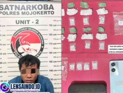 Kuli Rongsokan di Mojokerto Ditangkap, Simpan Belasan Paket Sabu