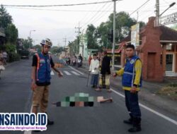 Kurang Konsentrasi, Pengendara Motor Tabrak Sepeda Gayuh, Korban Meninggal Dunia