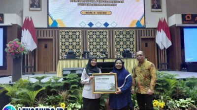 Dinas Kesehatan Mojokerto Buktikan Komitmen, Sabet Penghargaan Lingkungan Sehat Terbaik se-Jatim