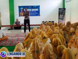 Satlantas Polres Mojokerto Turun ke Pesantren, Kampanyekan Tertib Lalu Lintas