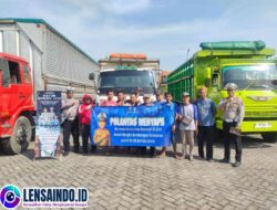 25 Truk Diperiksa, Satlantas Mojokerto Pastikan Angkutan Pabrik Layak Jalan