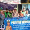 Tertib Berlalu Lintas, Satlantas Mojokerto Sambangi Basecamp Ojol di Mojosari