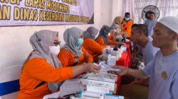 Kolaborasi Lapas Kelas IIB dan Dinkes Mojokerto, Warga Binaan Dapat Pemeriksaan Kesehatan Gratis