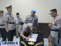 Estafet Kepemimpinan Satlantas Mojokerto Beralih, AKP Yogie Resmi Gantikan AKP Ridho