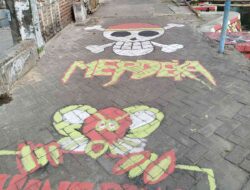 Karya Seni Bergambar One Piece di Bangsal Hanya Bertahan Sehari, ini Alasannya
