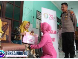 Hangatnya Cinta Bhayangkari Mojokerto Kota, Lansia Rasakan Keluarga Baru