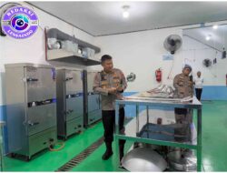SPPG Pagerluyung Siap Jalan, Kapolres Mojokerto Kota Pastikan Anak Sekolah Dapat Gizi Seimbang