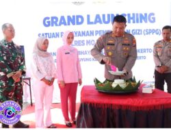Gaspol Dukung MBG! Kapolres Mojokerto Kota Resmikan SPPG di Gedeg Mojokerto