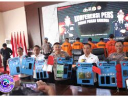 Satresnarkoba Polres Mojokerto Kota Gulung 31 Pengedar, Gagalkan Peredaran 1,045 Kg Sabu dan Ribuan Pil Koplo