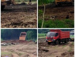 Alat Berat Beroperasi Tanpa Identitas Proyek, Pemuda Pancasila Mojokerto Angkat Suara