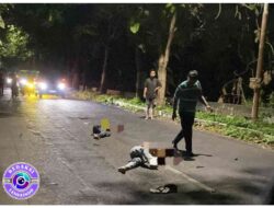 Kecelakaan Adu Banteng di Jalan Mayjend Sungkono Mojokerto, Satu Orang Tewas dan Dua Luka Luka