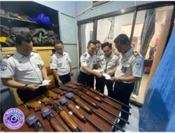 Lapas Mojokerto Pastikan Senjata Api Aman dan Terdata