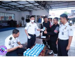 Perangi Narkotika dari Dalam, Lapas Mojokerto Lakukan Tes Urine Massal