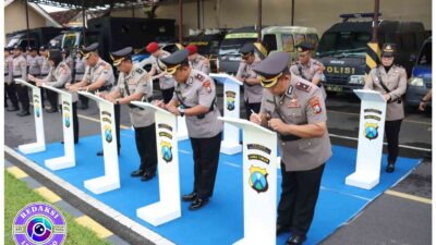Polres Mojokerto Kota Gelar Sertijab Pejabat Utama, Ini Daftar Jabatan yang Berganti