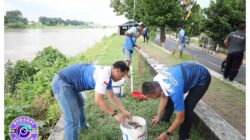 Jelang Ramadhan, Lapas Mojokerto Ajak Warga Binaan Gotong Royong Bersihkan Lingkungan