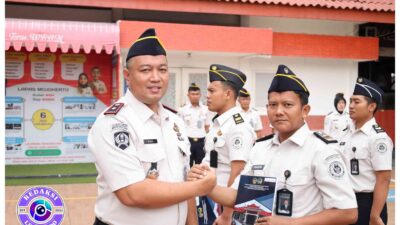 Delapan Pegawai Lapas Mojokerto Naik Pangkat, Bukti Komitmen Tingkatkan Kompetensi