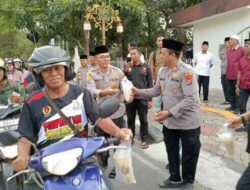 Kapolres Mojokerto Gandeng Wartawan dan Tokoh Lintas Agama, Tebar Kebaikan di Bulan Ramadhan
