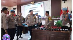 Polres Mojokerto Kota Cek Senpi dan Tes Urine Anggota, Pastikan Disiplin Internal Tetap Terjaga