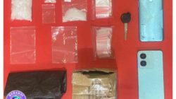 Gudang Rumah di Sooko Jadi Tempat Transaksi Sabu, Dua Pengedar Diciduk Polisi