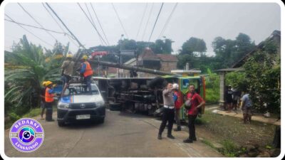 Tragis! Odong-Odong Terguling Usai Mundur di Tanjakan, 1 Penumpang Tewas