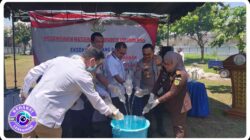 Kalapas Mojokerto Ikut Kawal Pemusnahan Barang Bukti Inkracht di Kejaksaan Negeri