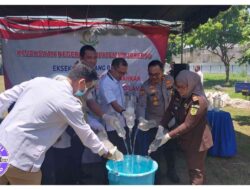 Kalapas Mojokerto Ikut Kawal Pemusnahan Barang Bukti Inkracht di Kejaksaan Negeri