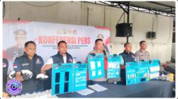 Ratusan Gram Sabu dan Ribuan Pil Koplo Disita, 57 Pelaku Diciduk Polisi di Mojokerto