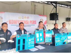 Ratusan Gram Sabu dan Ribuan Pil Koplo Disita, 57 Pelaku Diciduk Polisi di Mojokerto
